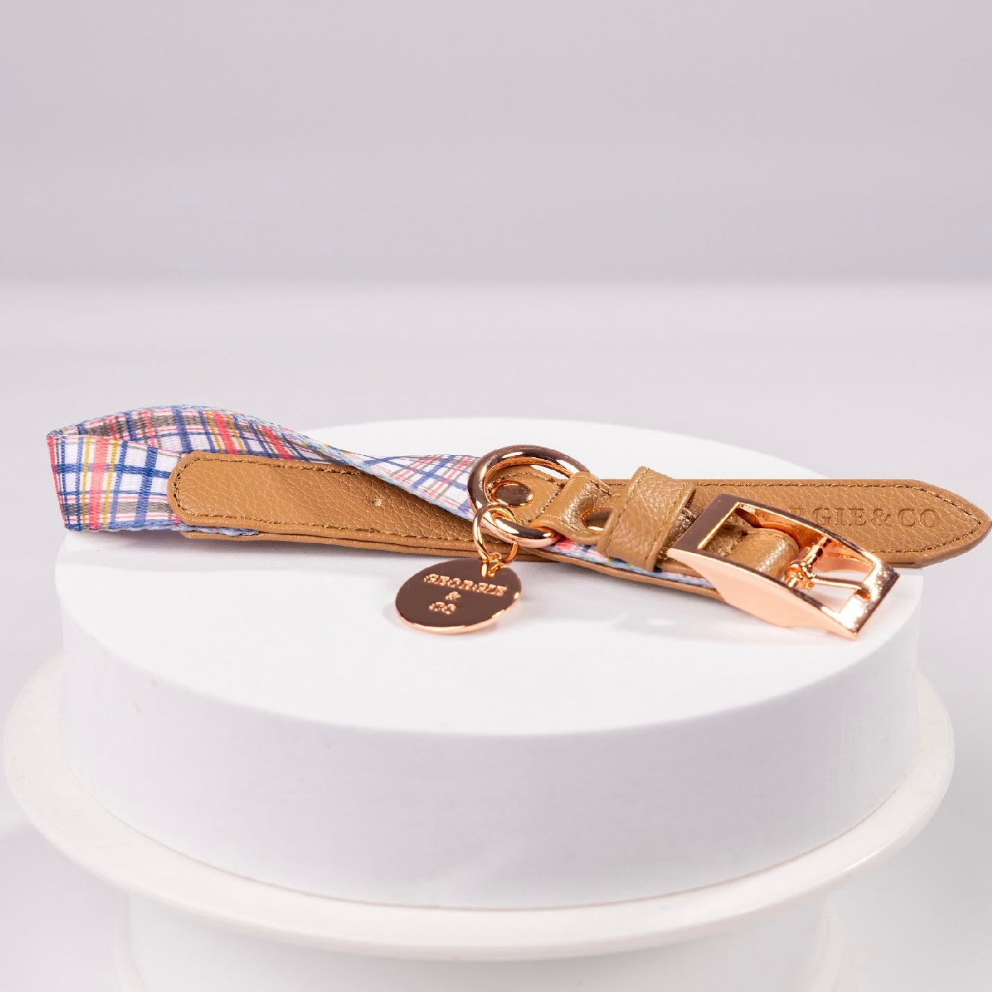 Azara Tartan Luxury Collar