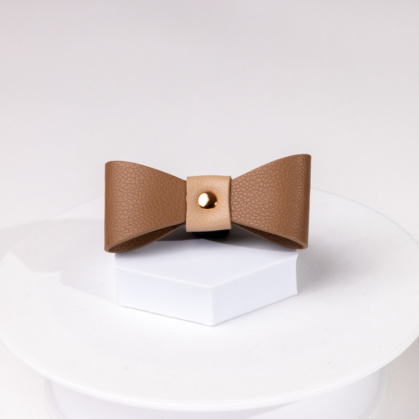 Aspen Luxury Vegan Leather Bow Tie