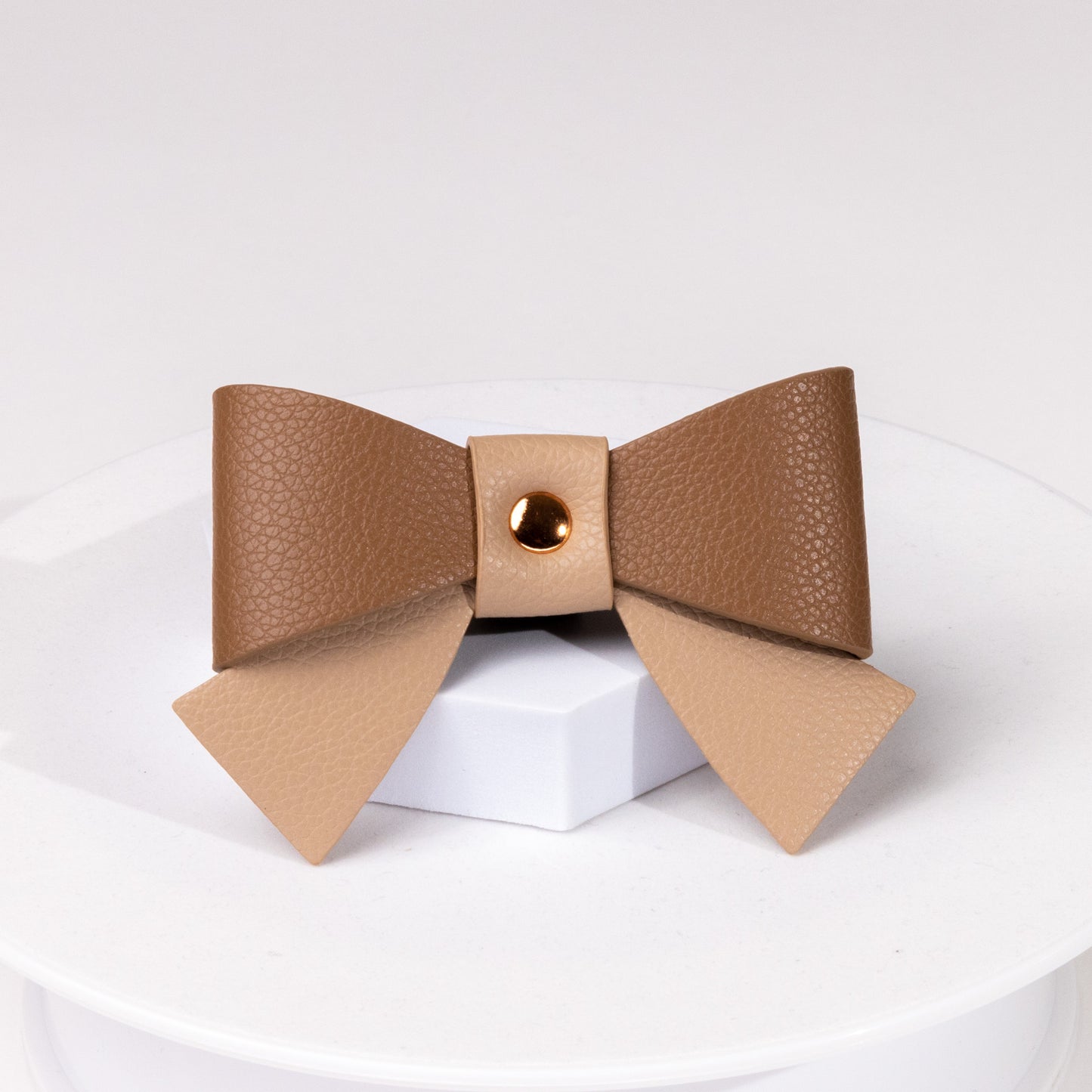 Luxury Aspen Vegan Leather Collar Set