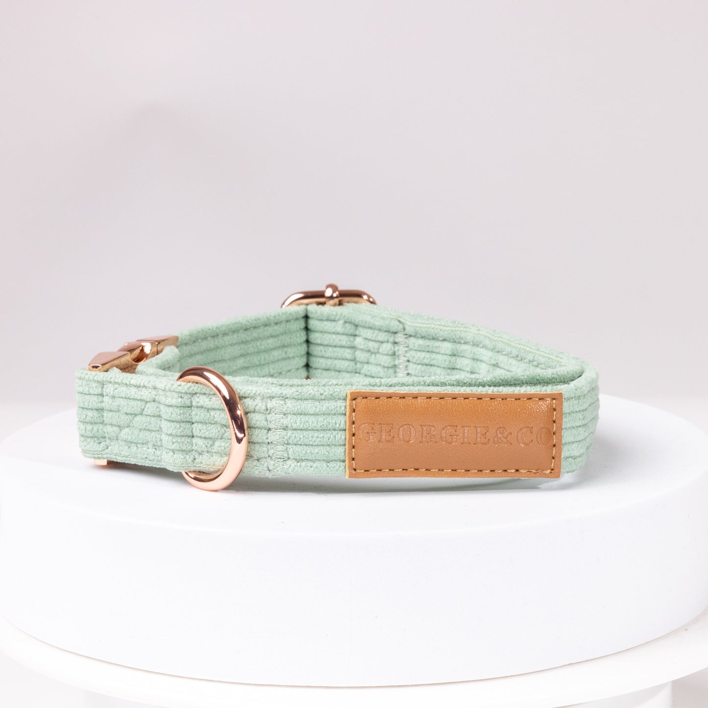 Keaton Green Corduroy Collar Set