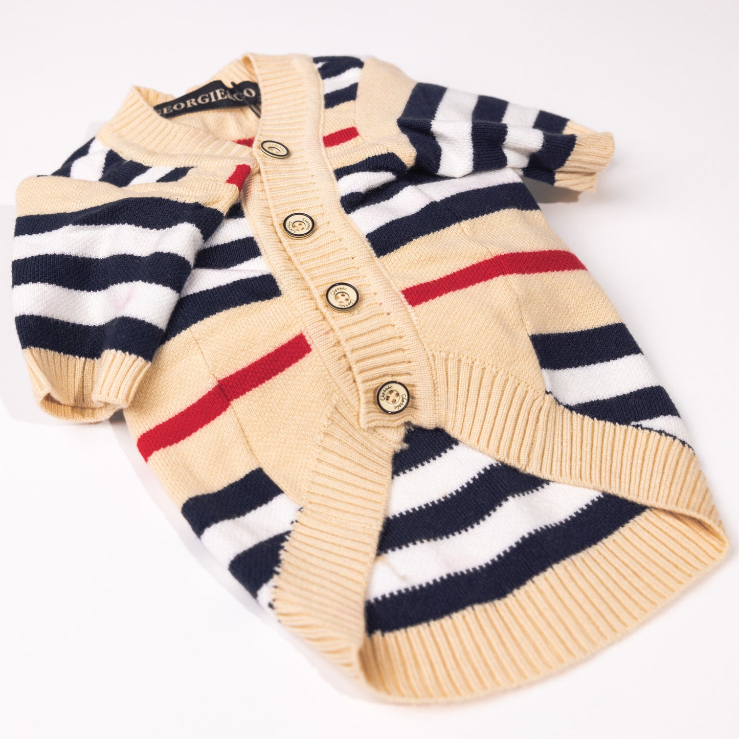 Harper Personalised Dog Cardigan