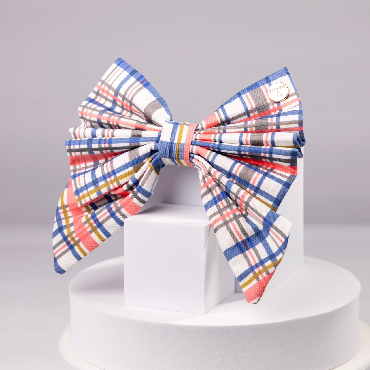 Azara Tartan Personalized Harness Set