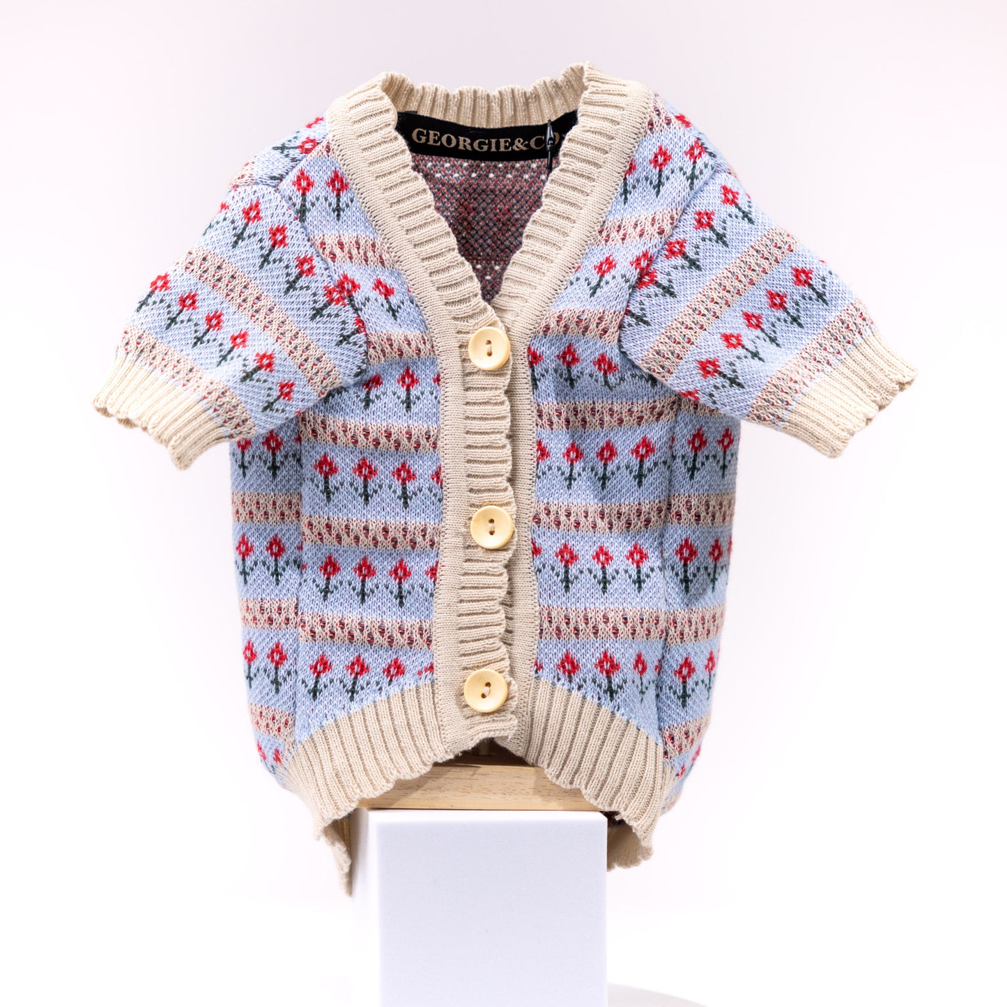 Mason Personalised Dog Cardigan