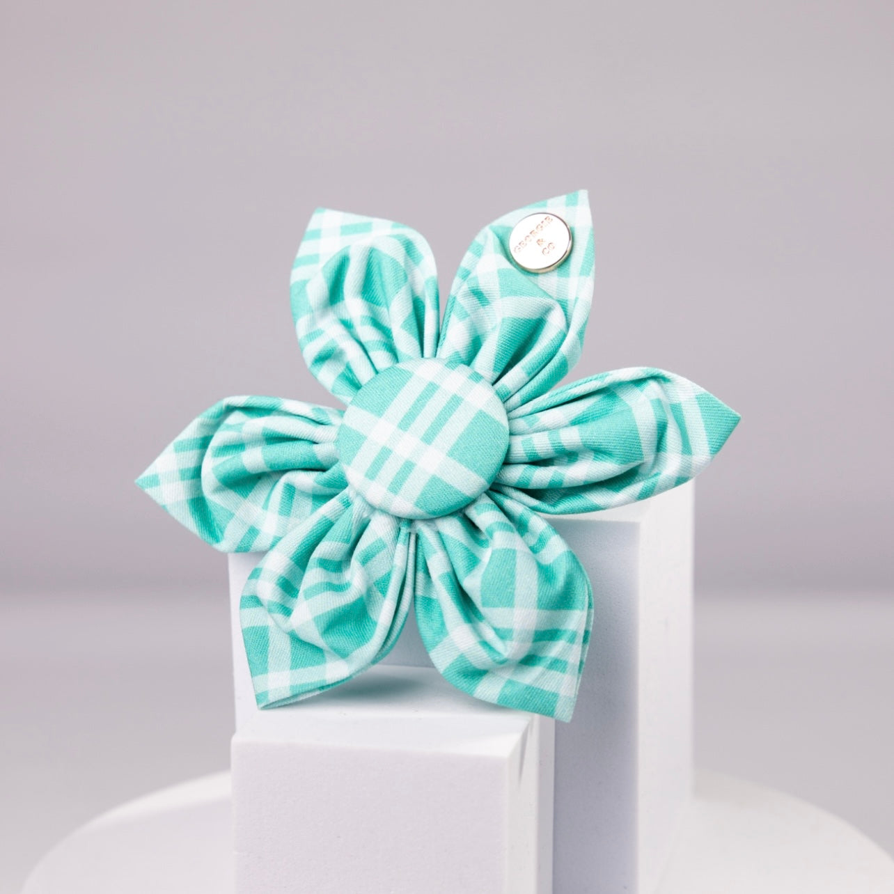 Jesiah Tartan Flower Bow