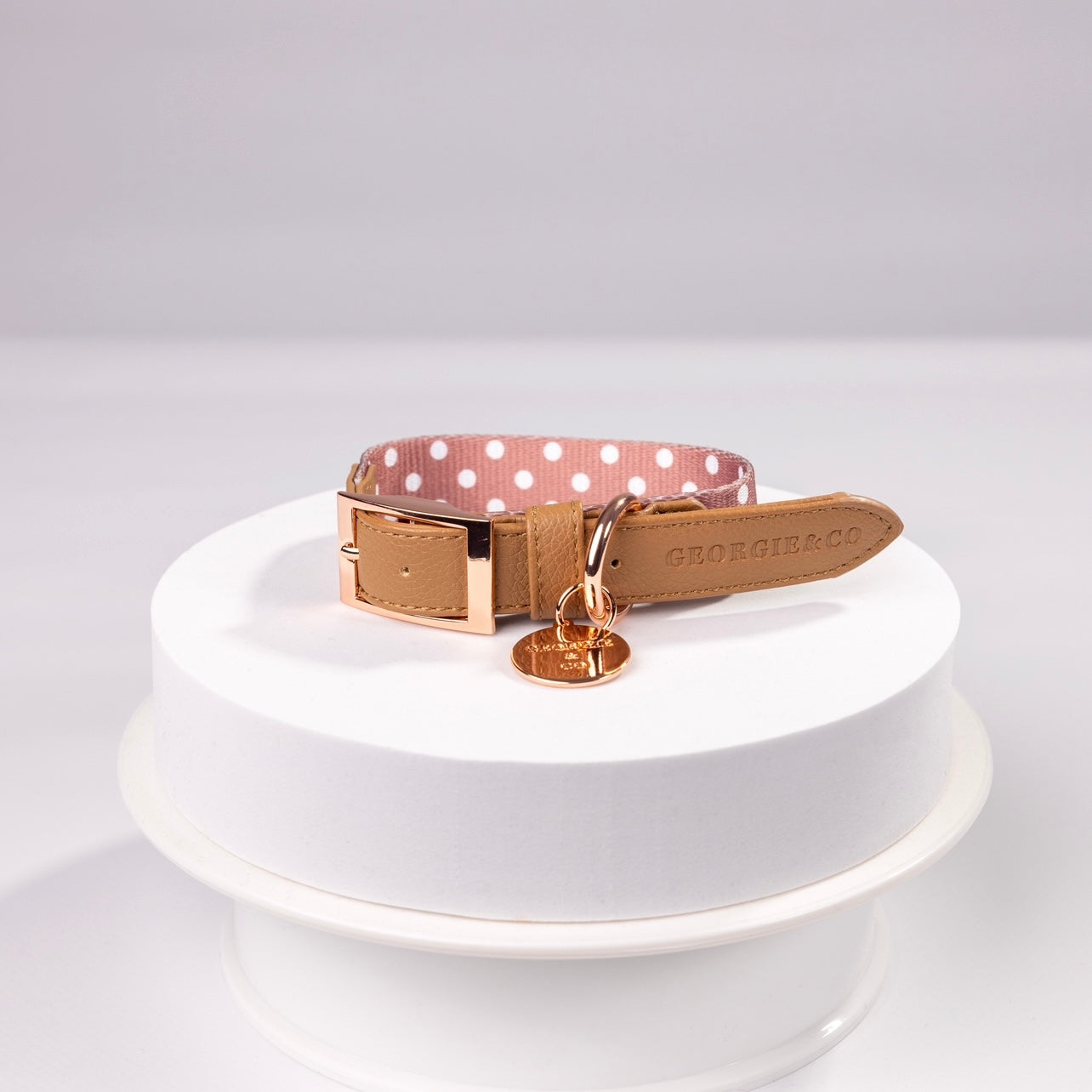 Brantley Polka Dot Luxury Collar