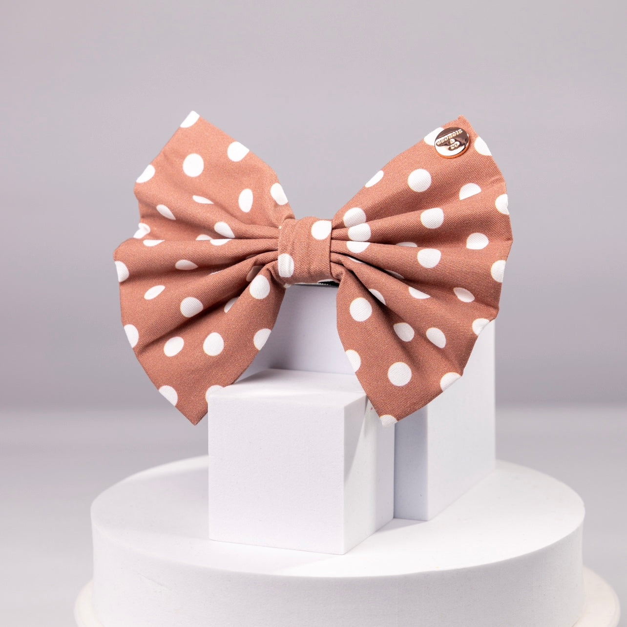 Brantley Polka Dot Standard Bow