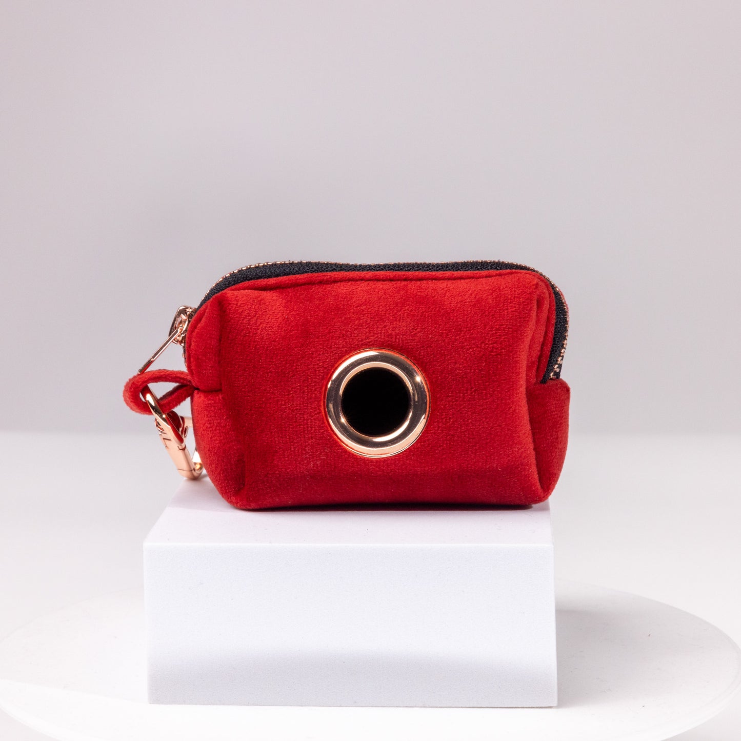 Addison Red Velvet Poop Bag