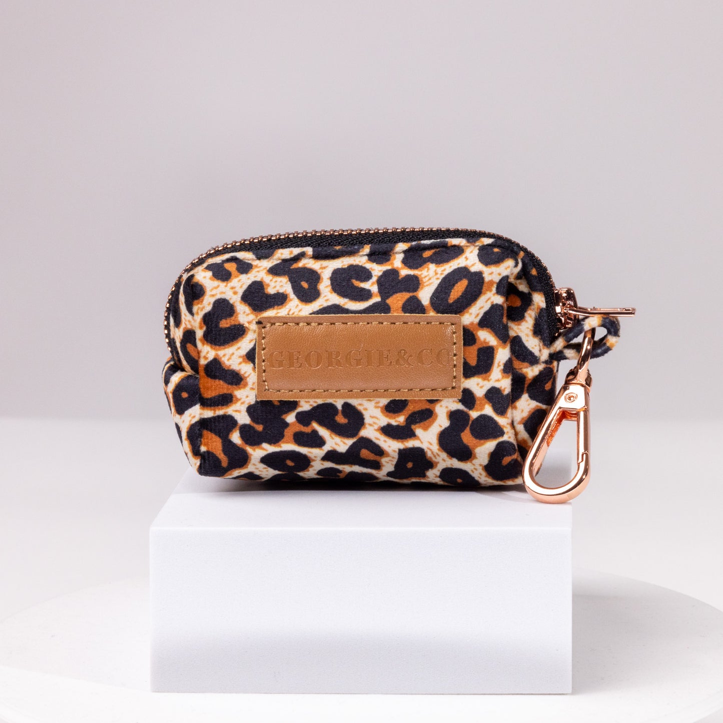 Presley Leopard Poop Bag