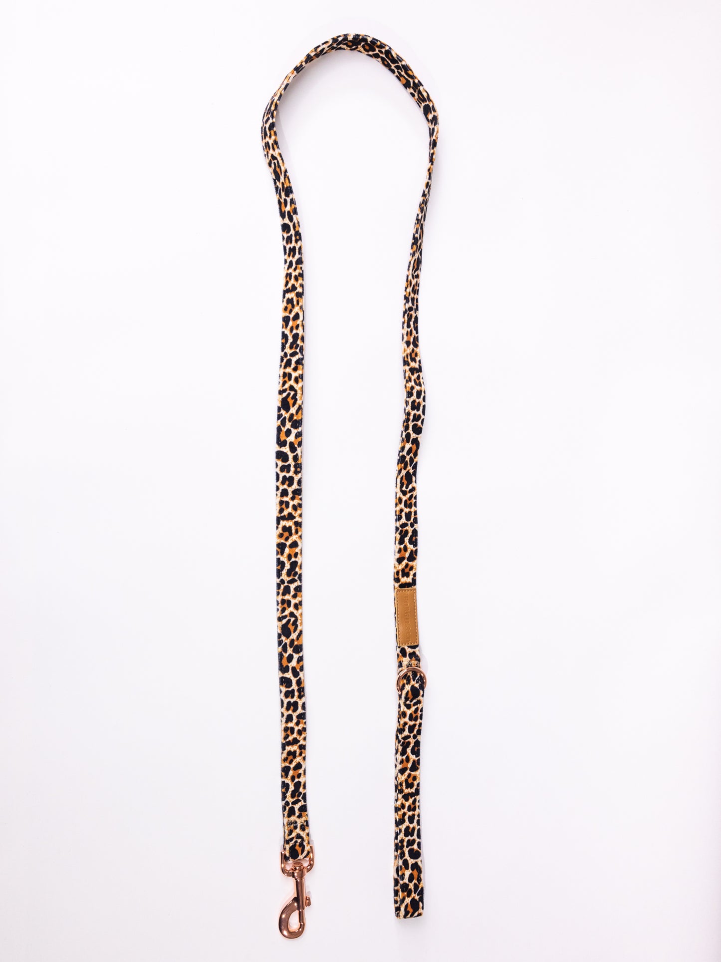 Presley Luxury Leopard Leash