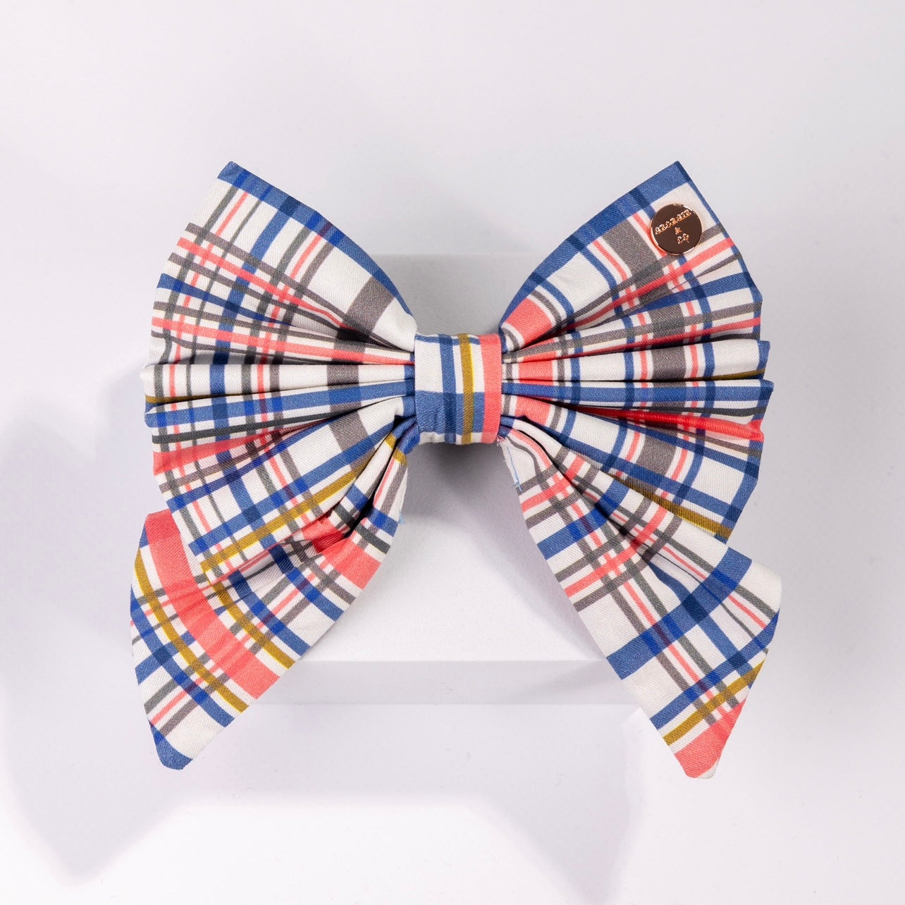 Azara Tartan Collar Set