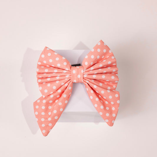 Melody Polka Dot Sailor Bow