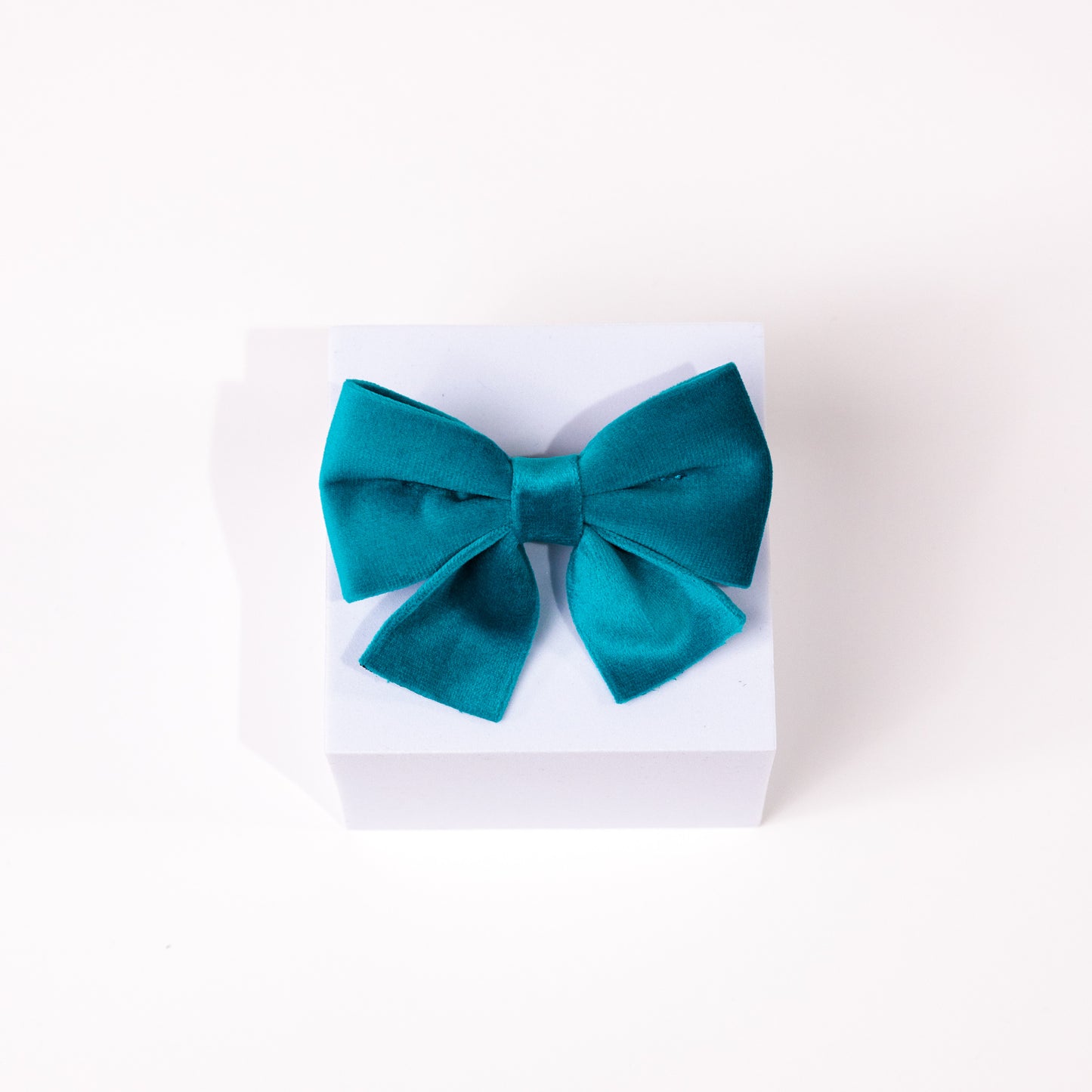 Marlow Luxury Blue Velvet Sailor Bow