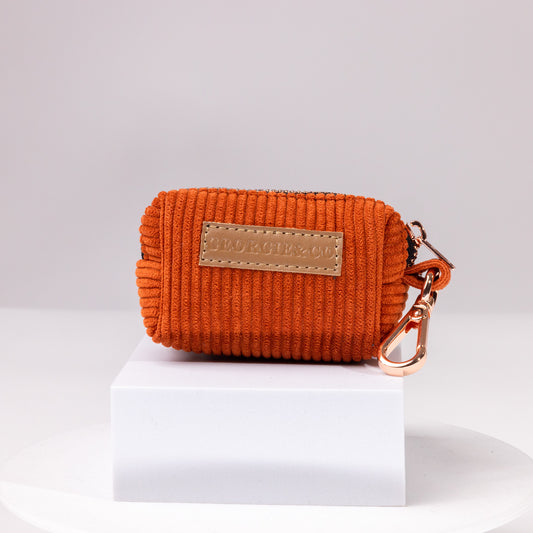 Hadley Rusty Orange Poop Bag