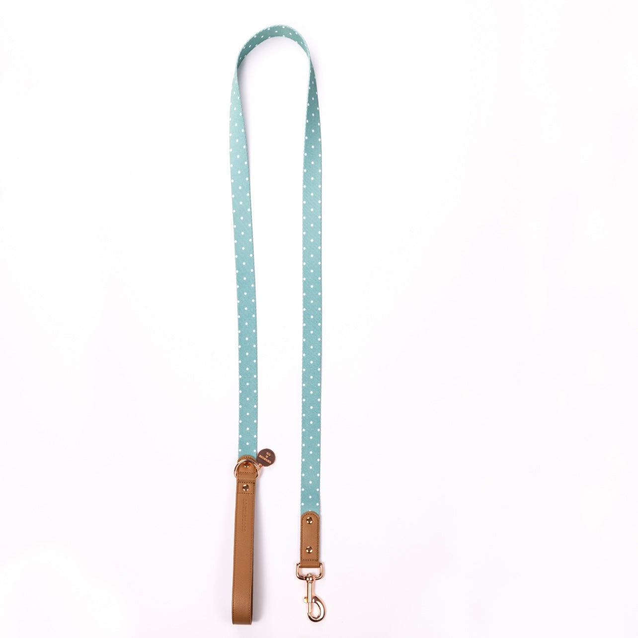 Mika Polka Dot Vegan Leather Leash