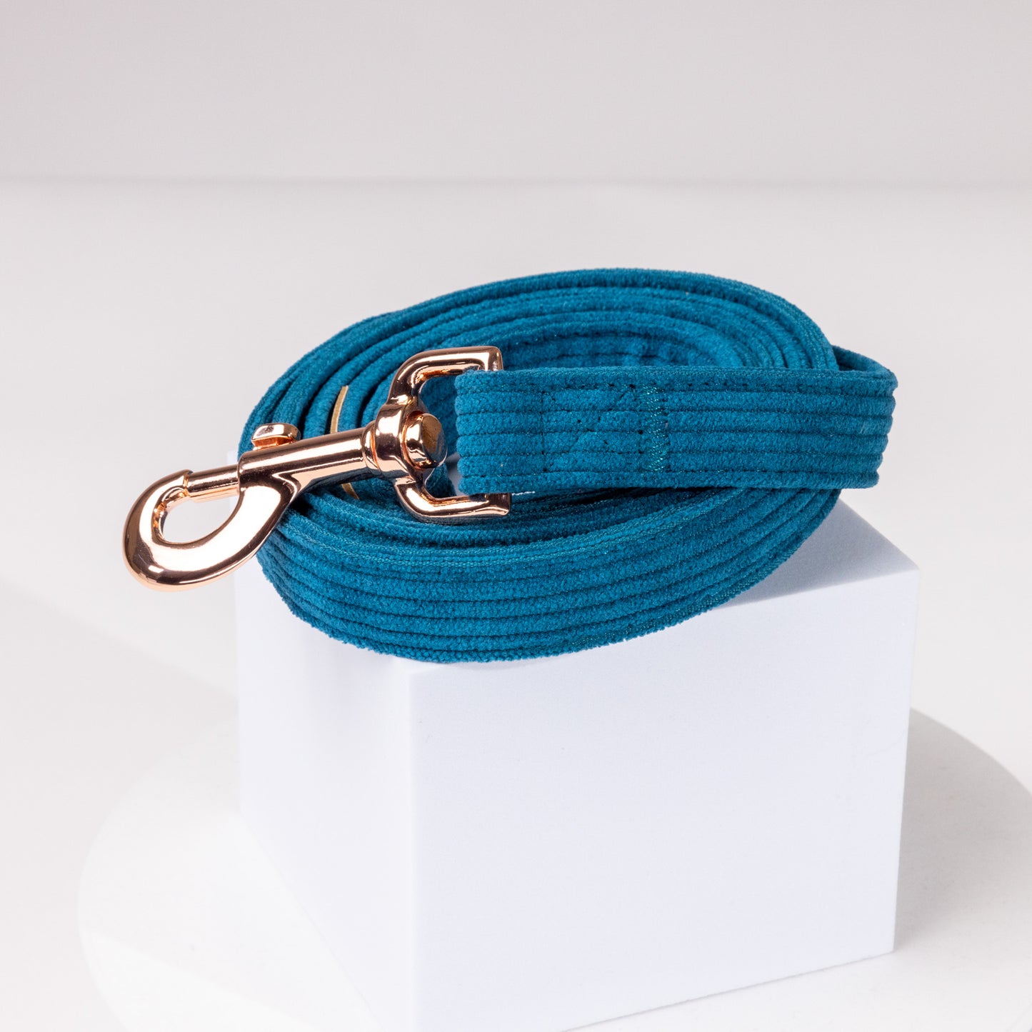 Barkley Luxury Blue Corduroy Collar Set