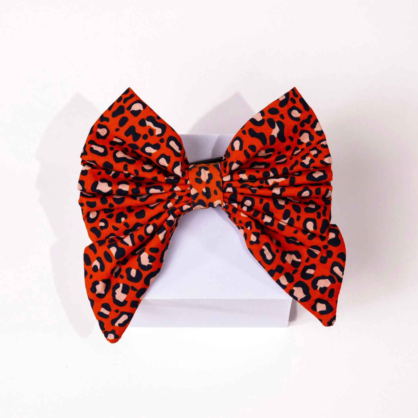 Zilo Leopard Sailor Bow