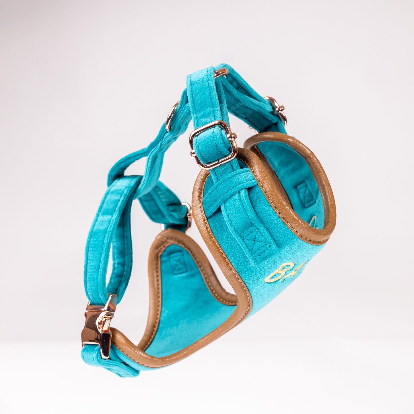 Marlow Blue Velvet Luxury Harness